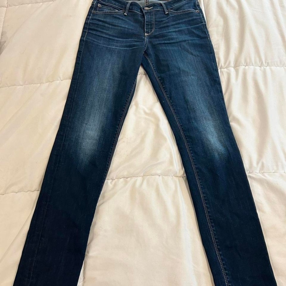 Womens lucky brand skinny ankle jeans - size 4/27 - like new